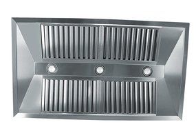 Z Line KECOMi-42 Stainless Steel Island Mount Range Hood, 42-Inch N5