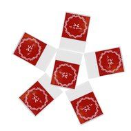 CreazyDog 100 PCS Pastry Baking Snack Pack Cookies Packing Adhesive Plastic Bags (B) N6
