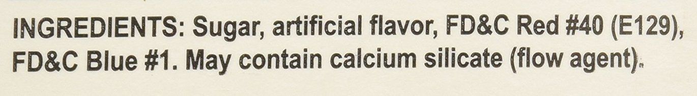 Gold Medal 3202 Pink Vanilla Flossugar, 1/2 Gallon Carton N15