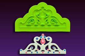 Mini Majestic Tiara Mold by Marvelous Molds