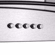 Gracelove 36" Stainless Steel Push Buttons LED Light Lamp Wall Mount Range Hood N5