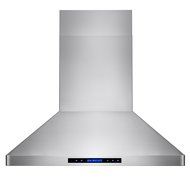 AKDY 42" Island Mount Touch Control Halogen Lights Large Dual Motor Kitchen Cooking Fan Range Hood N3
