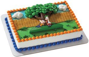 DecoPac Phineas &amp; Ferb and Agent P Deco Set