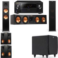 Klipsch RP-280F Tower Speakers-RP-450C-SDS12-5.1-Pioneer Elite SC-85