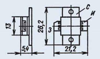 Transistors silicon 2P701A (KP701A) USSR 1 pcs N2