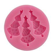 Let'S Diy Little Trees Cake Molds Fondant Chocolate Silicone Mold Candy Moulds Cake Tools N4