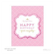 Andaz Press Sparkle Princess Birthday Collection, Happy Birthday Water Bottle Labels, 20-Pack N16