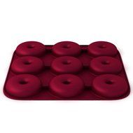 Large Ultra-Premium Donut Pan, Eco-Friendly; BPA Free, Super THICK 9 Cavity Silicone Donut, Bagel Pan, Non-stick... N4