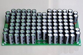 Electronics-Salon 100,000uF Capacitors Module Board, for Upgrade Audio PreAMP or Power AMP N5