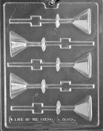 MARTINI GLASS LOLLY CHOCOLATE CANDY MOLD
