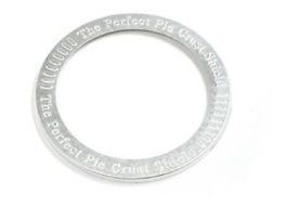 Justcharms Norpro 3276 Perfect Aluminum Reusable Pie Crust Shield 9"