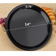 Pro Pan Pizza Mould | Incredible Pizza Pan for Convenient Pizza Making Experience Size 14 Inches | Durable, Heat... N2