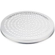American Metalcraft A4010SP 10" x 1" Super Perforated Standard Weight Aluminum Straight Sided Pizza Pan