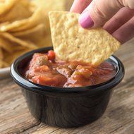 Carlisle 4312603 SAN Smooth Ramekin, 6 oz Capacity, 1.80" Height, Black (Case of 48) N3