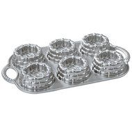 Nordic Ware Cast-Aluminum Nonstick Muffin Pan, Sweetheart Rose N11