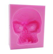 Yunko 3D Skull Shape Silicone Party Fondant Cup Cake Decorating Tools Chocolate Candy Sugar Mold N2