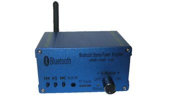 Masterpiece Signature Series MPC-4225 Portable Bluetooth Amplifier (Blue) N3