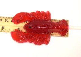 Lobster Or Crayfish Pop Hard Candy Mold N3