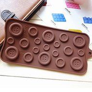 Y&amp;XL&amp;H Button Shaped Candy Chocolate Muffin Baking Mould Mold 2210.50.5 cm N2