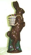 Jumbo 25&quot; Bunny With Apron Candy Molds