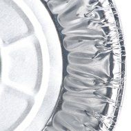 Aluminum Foil Pie Tins, 25 Extra Deep Pans, 5 Inches Diameter, from Baker's Mark, Includes One Oven Sleeve Arm... N29