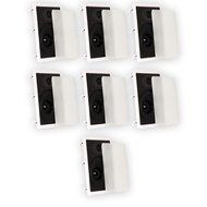 Theater Solutions TSS8W In Wall 8" Speakers Surround Sound Home Theater Deluxe 7 Speaker Set TSS8W-7S