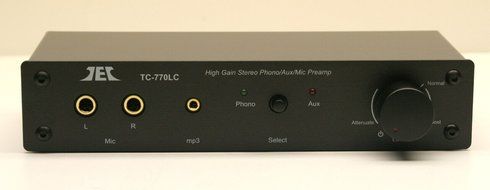 Technolink TC-770LC High Gain Phono/Mic/Aux Preamp N4