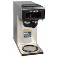 Bunn Commercial Coffee Maker Vp17-1 Pourover Stainless Steel- 1 Warmer - 13300-0001