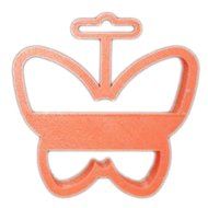 YIJIA Baking Moulds Flower Shaped Plastic Cake Mold Cookie Biscuit Cutter Fondant Cake Decorating Tools pack of 4
