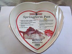 Nordic Ware Heart Shaped Springform Pan