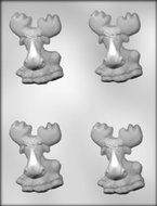 CK Products 3-1/4-Inch Moose Chocolate Mold