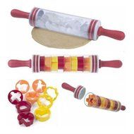 Rolling Pin with Nine Cookie Cutters Stored Inside Most Sold Item