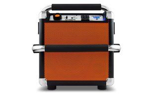 ION Audio iPA30 Audio Job Rocker | Portable Heavy-Duty Bluetooth Speaker with AM/FM Radio (Orange) N7