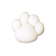 Dog Paw Sugar Decorations Cookie Cupcake Cake 12 Count by Lucks