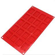 Y&amp;XL&amp;H 20 Cavity Mini Fancy Bundt Waffles Cake Pan Silicone Mold Baking Mould N2