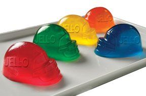 JELL-O Jigglers &quot; Football &amp; Helmet &quot; Jel Soap Candy Mold N2