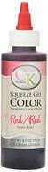 CK Products 41-69406 Gel Color 4.5 oz, Red N2