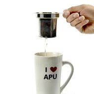 ETvalley Tea Infuser with Strainer, Stainless Steel, for Loose Leaf and Herbal Tea Brew in Mug Strainers, Black... N3