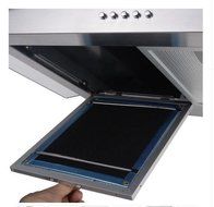 30" Kitchen Wall Mount Stainless Steel Glass Range Hood Stove Vents N4