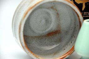 Japanese Mino Yaki ware Matcha Bowl And Tea Ceremony Set Green Tea 11.5 / 11.5 / 8cm (4.5 / 4.5 / 3.1inch)[7402] N2