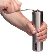 Nuvita Manual Coffee Grinder, Portable Coffee Mill, Stainless Steel Superior Burr Design for Consistently Brewing... N4