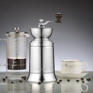 Ecooe Manual Coffee Grinder Stainless Steel Manual Grinder Ceramic Burr Coffee Mill for Consistent Fine Grind. N6