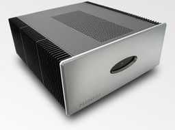 PERREAUX 350W Power Amplifier 16.9" Wide x 19.6" Deep x 7.3" High Silver Electroplated Aluminium N3
