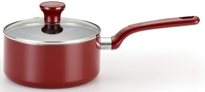 T-fal C97024 Excite Nonstick Covered Dishwasher Safe Oven Safe Sauce Pan, 3-Quart, Purple N6