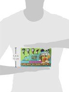 Ginger Ray Monster Madness Party Cupcake Toppers &amp; Wraps Decorations, Mixed N2