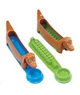 Dachshund Shaped Hot Dog Cutter: Kids Food Slicing Device N3