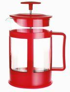 Primula Caf&eacute; Color 6-Cup Coffee Press, Red