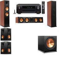 Klipsch RP-280F Tower Speakers CH-5.1-Denon AVR-X4100W