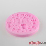 Anyana Dog House Bone Silicone Fondant Mold Cake Decorating Pastry Gum Pastry Tool Kitchen Tool Sugar Paste Baking... N5