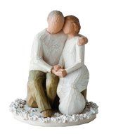 DEMDACO Willow Tree Anniversary Cake Topper Figurine N2